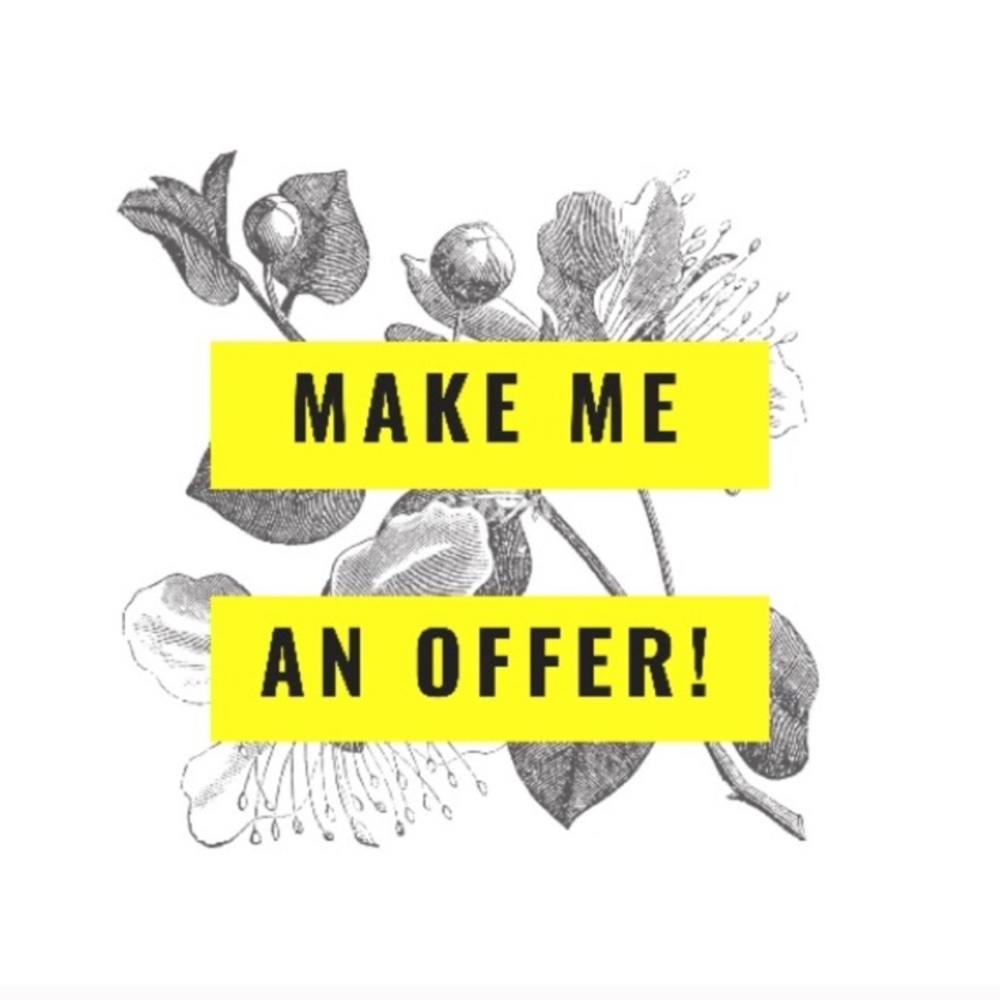 All offers welcome!